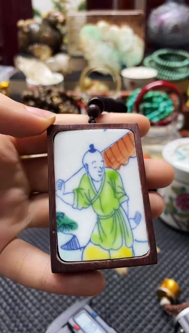 瓷片瓷片 瓷器 摆件 1个