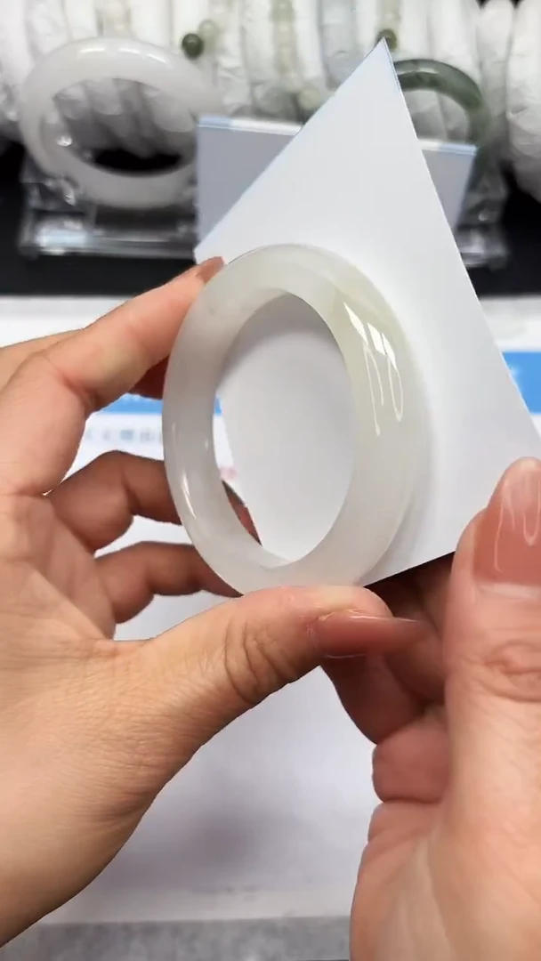 未镶嵌手镯石英质玉A77-53/54/55