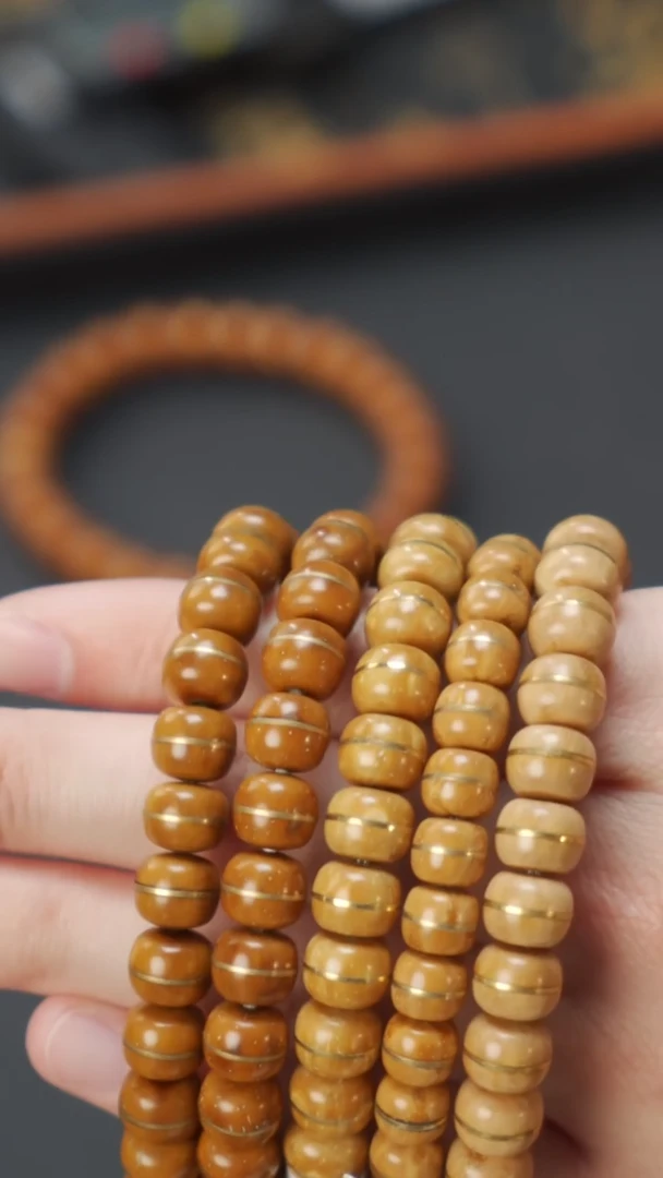 紫金鼠手串实心一线天多样发货