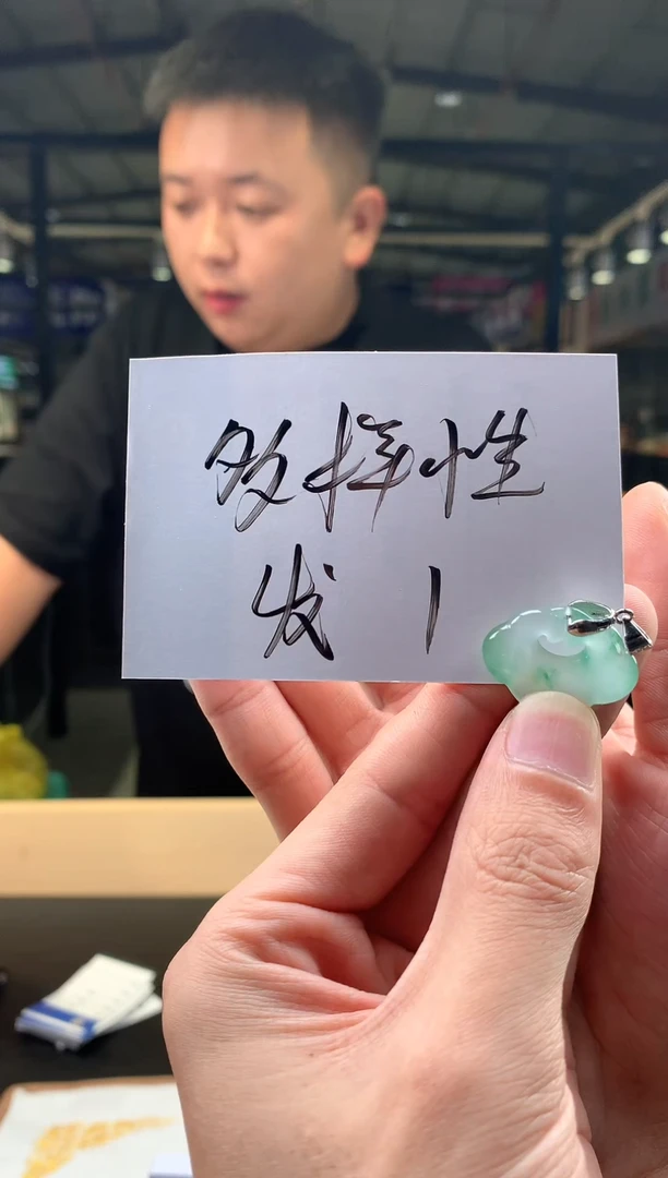 石英质玉（非洲翠）未镶嵌颈饰棒*糖非洲翠/平挂件/多样性发一件