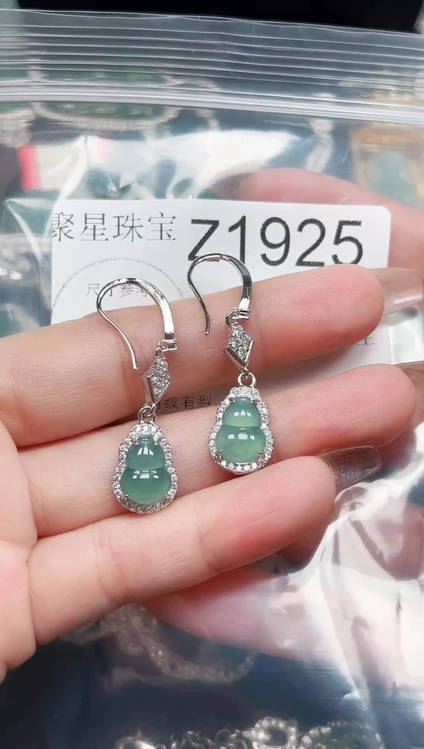 【闪购商品】翡翠颈饰未镶嵌赠皮绳1925