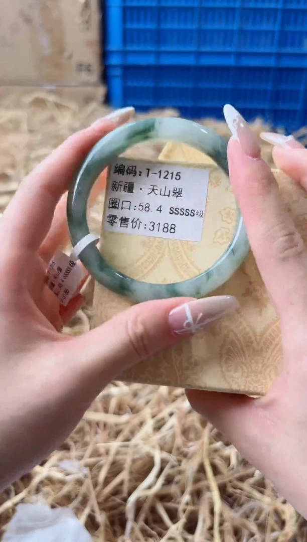 未镶嵌手镯石英质玉T-1215