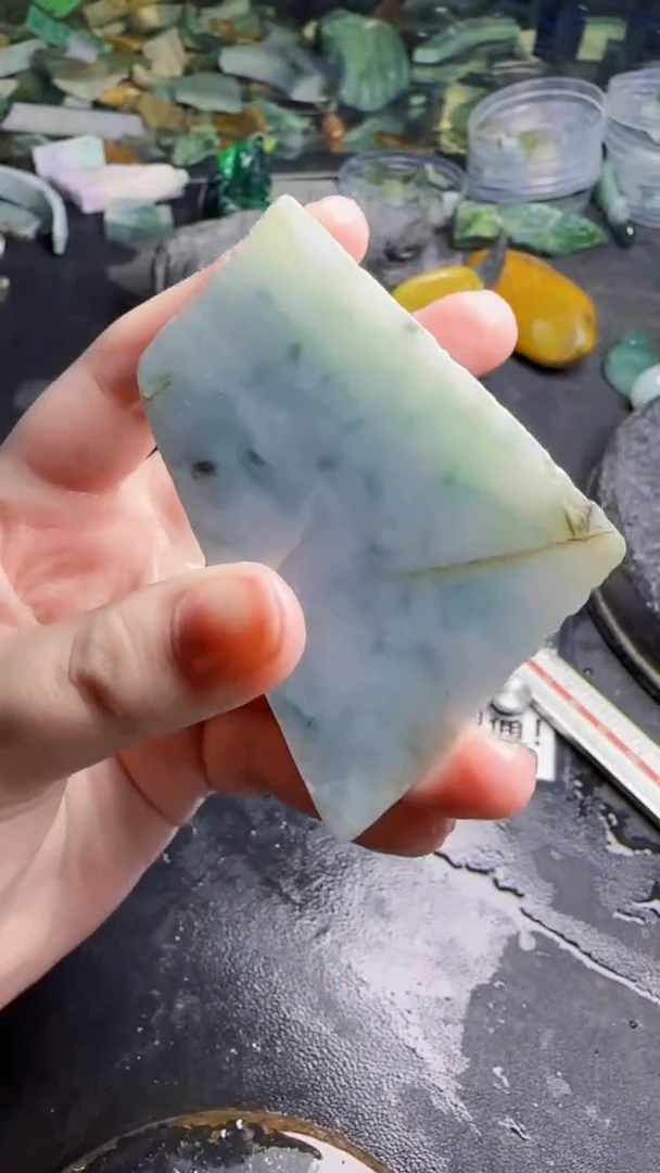 未镶嵌挂件翡翠天然翡翠073
