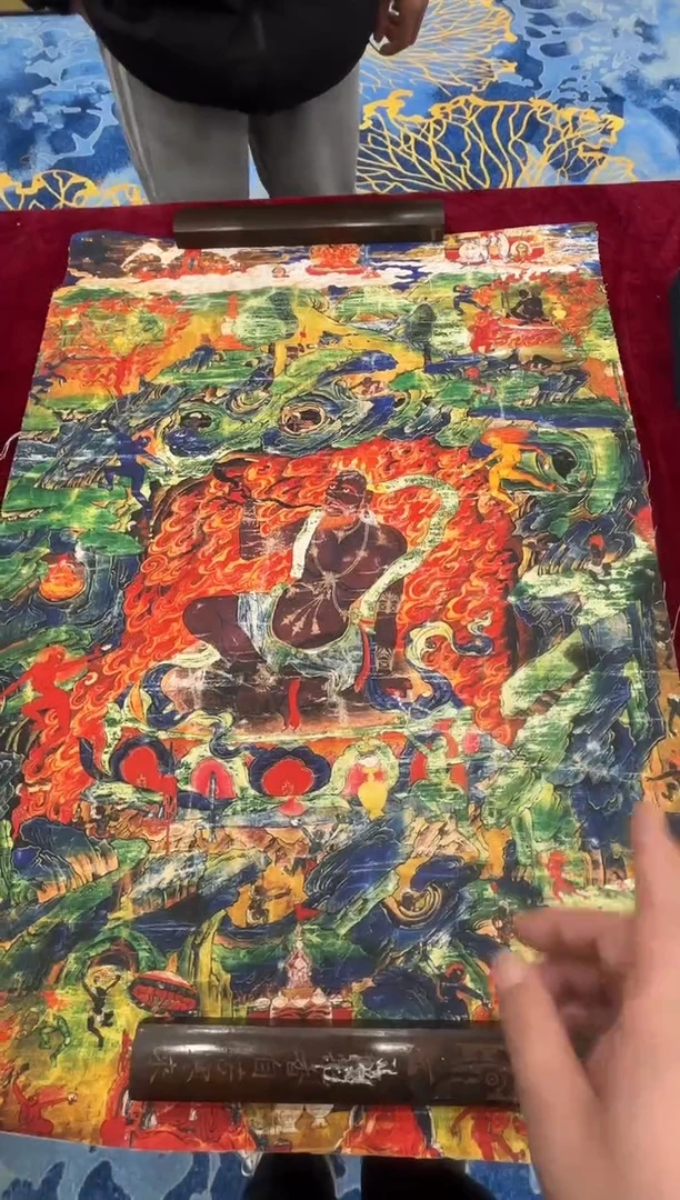 卷轴画唐卡16065