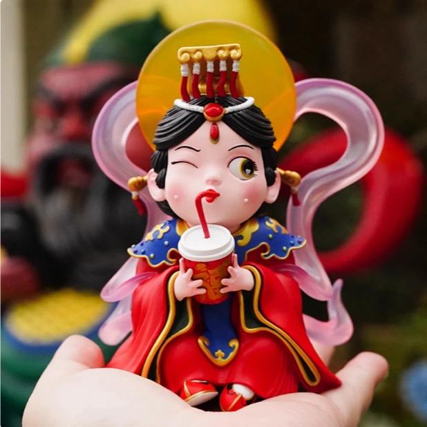 七步连泉州文创海神娘娘妈祖系列手办摆件NFC求签好寓意礼物创意