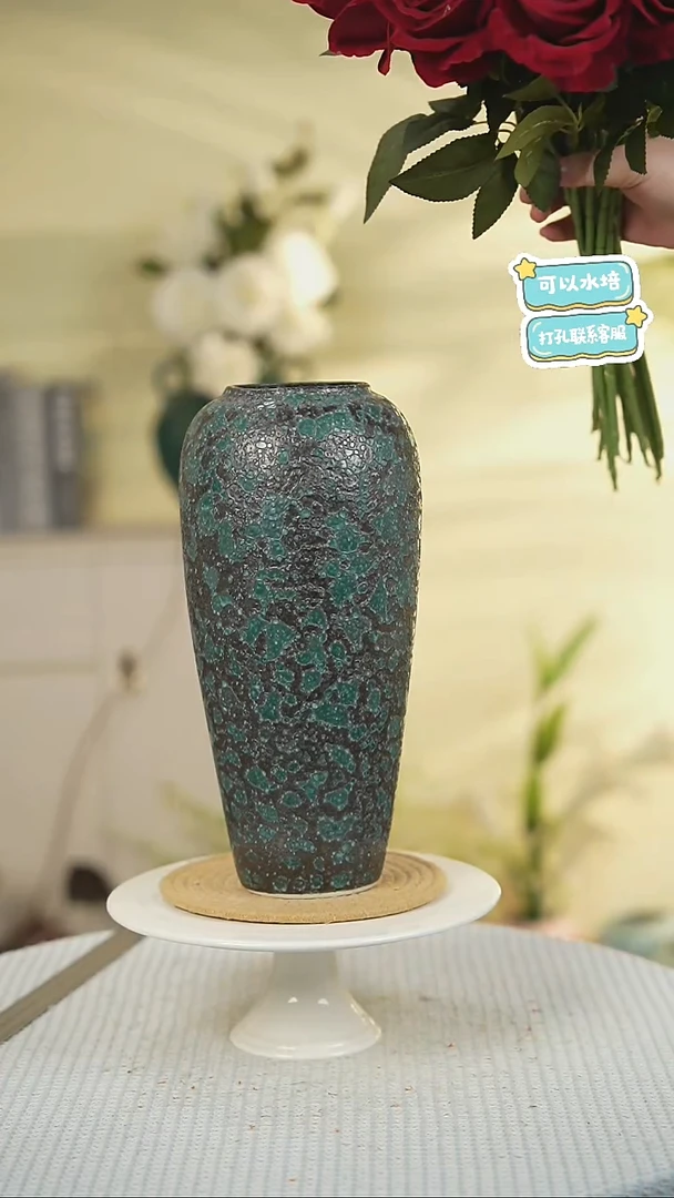 景德镇高温陶瓷花瓶摆件