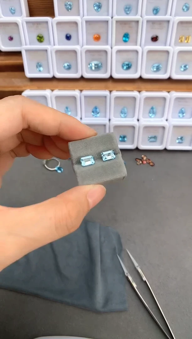 未镶嵌裸石定制托帕石2.28ct