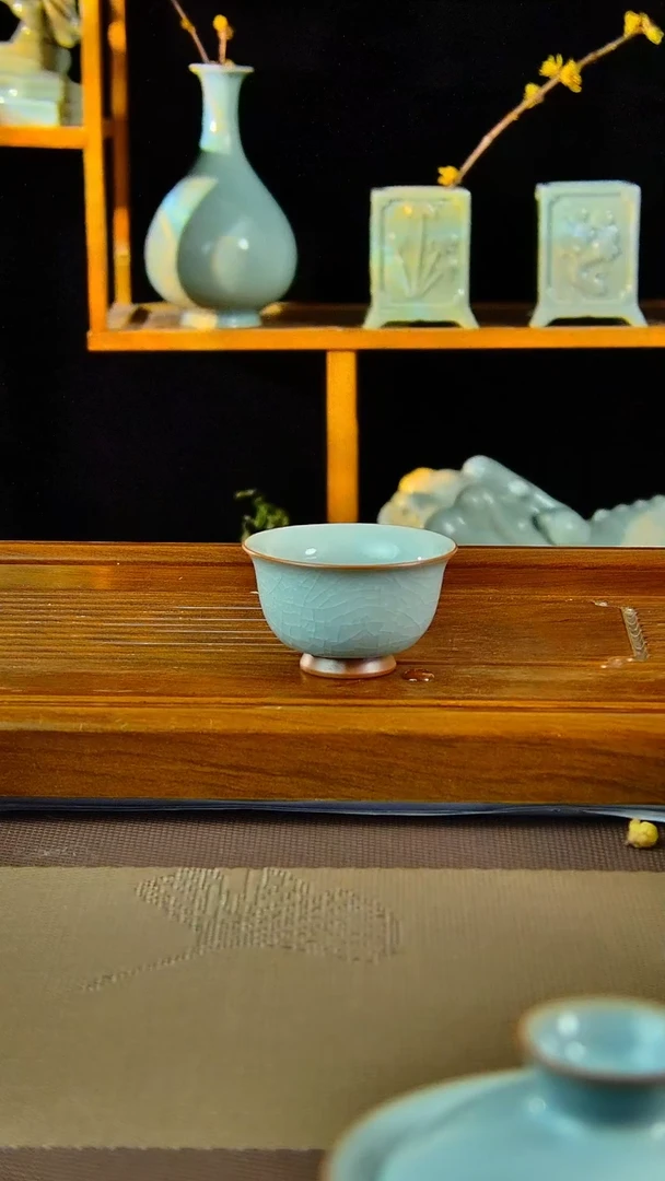 【闪购商品】原矿原釉汝瓷福利杯