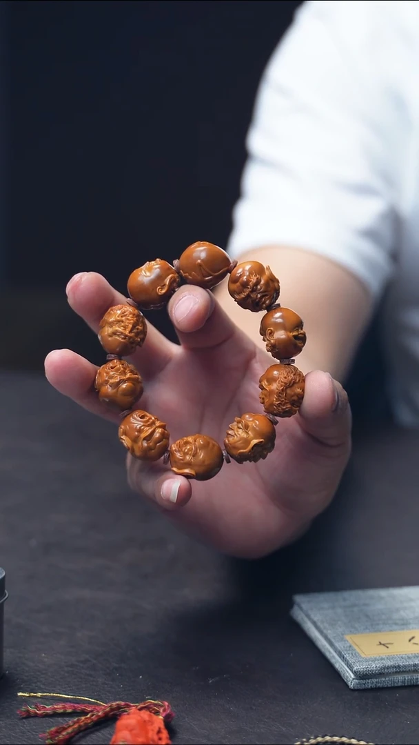 手串/手链橄榄核双面十八罗汉