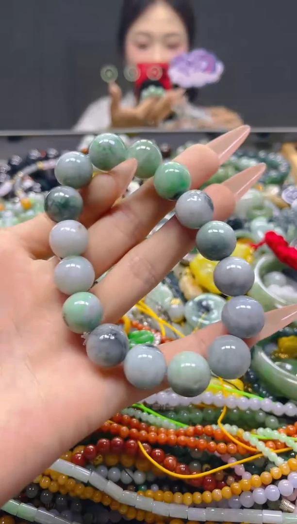 颈饰未镶嵌翡翠13MM