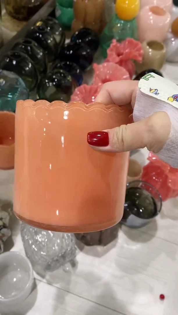 慕忆家手作琉璃花瓶