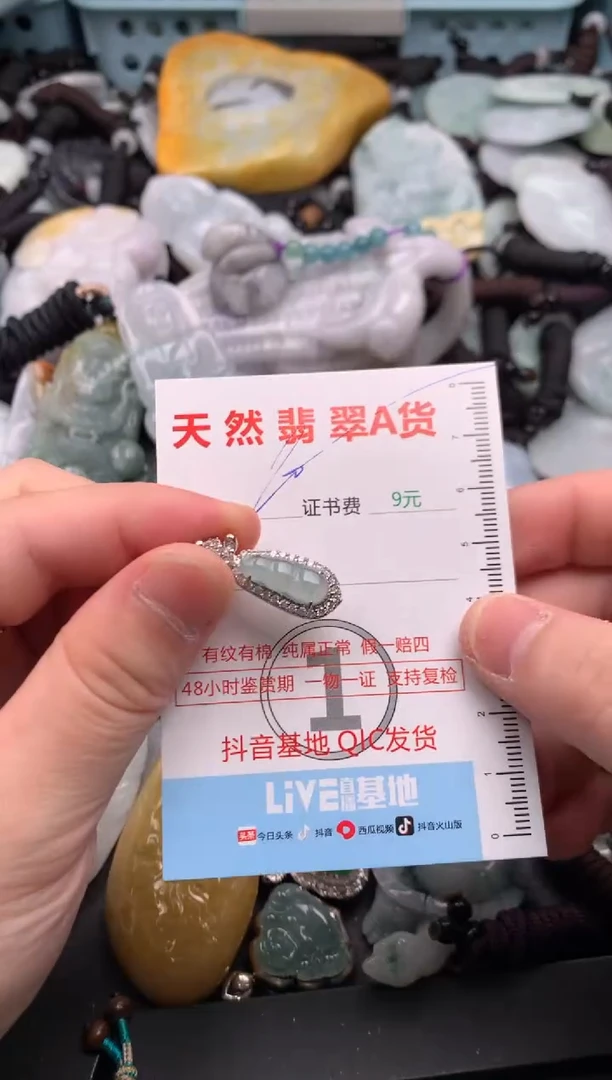 吊坠(不含链)未镶嵌翡翠1