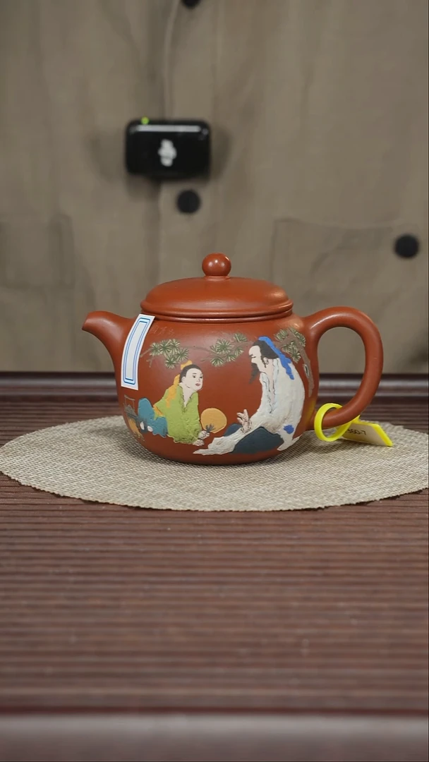 茶壶紫砂T360 景舟小红泥 匏尊
