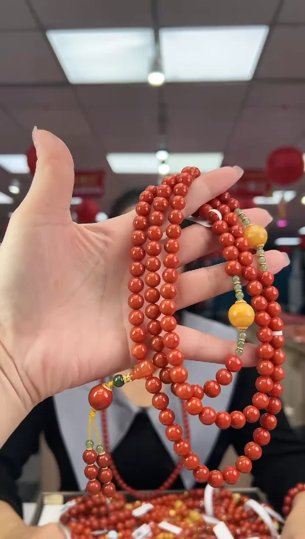 【闪购商品】南红玛瑙珠串未镶嵌多样发其一/