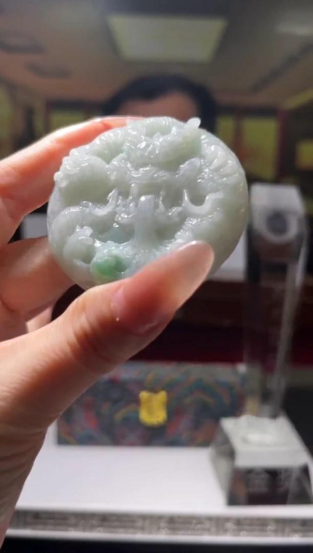 翡翠未镶嵌颈饰E-@@YRM70415多样性发一