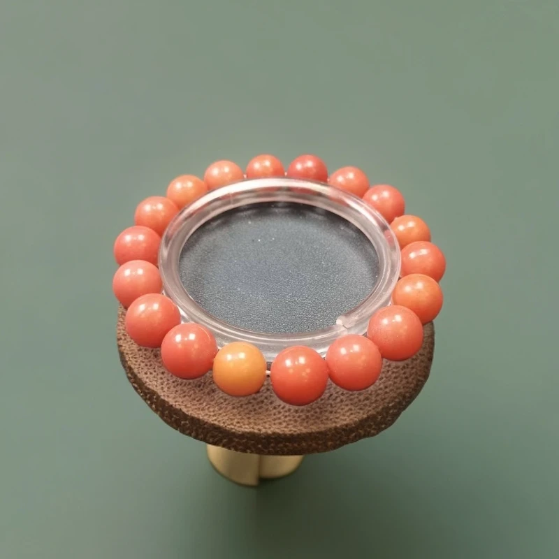 B505白玉菩提桃之夭夭卡1.2单圈手串（多样性发其一）