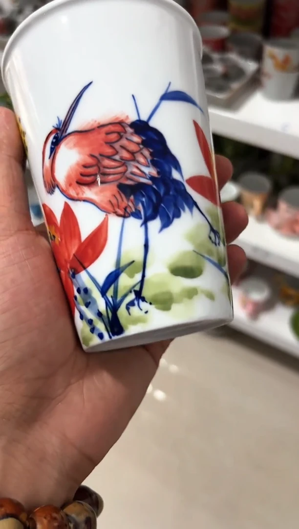 微瑕景德镇手绘餐饮具玲珑