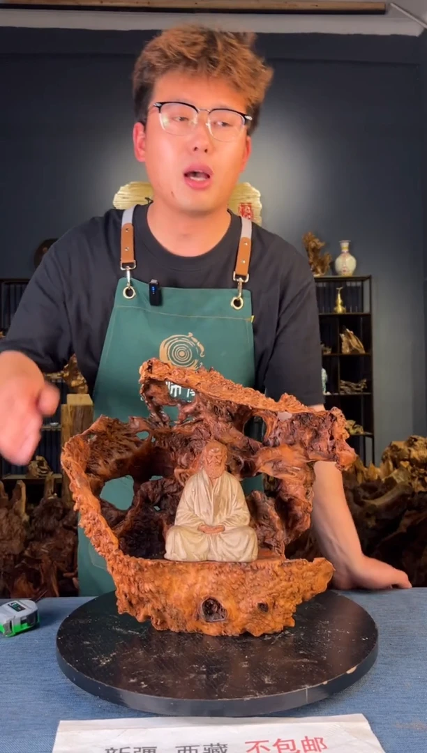 木 卢师傅根艺作品（不包含人物摆件）