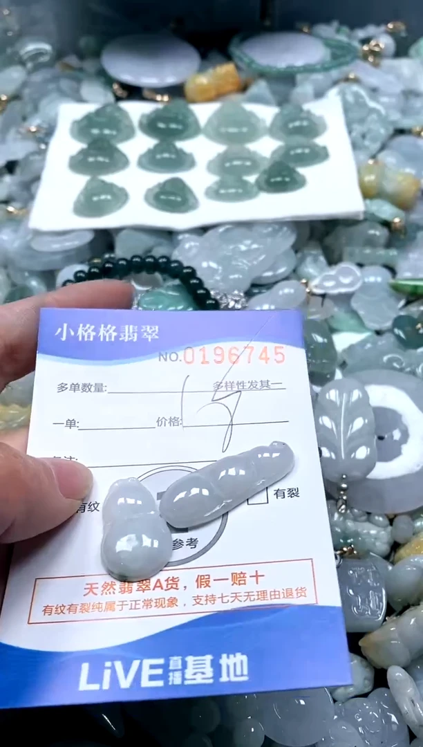 【闪购商品】翡翠颈饰未镶嵌闪购商品0196745