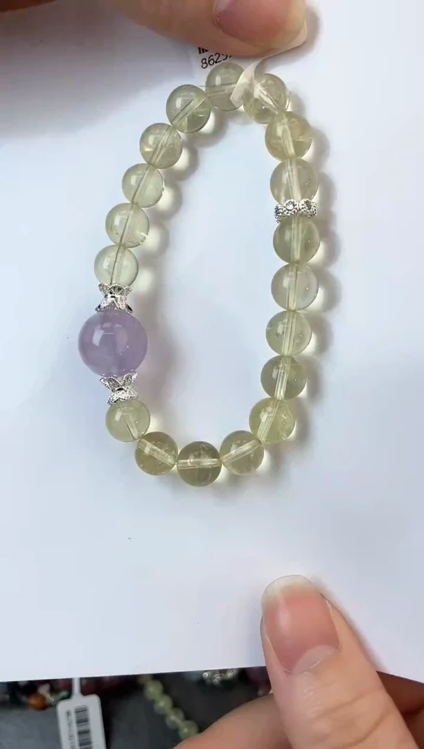 【闪购商品】黄晶手链未镶嵌182手串