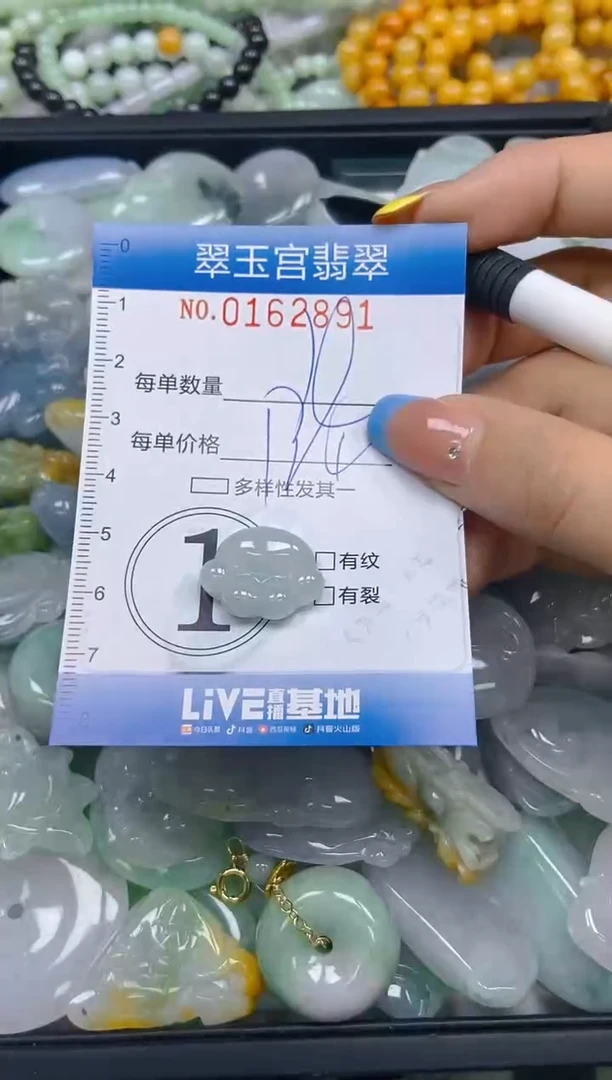 翡翠未镶嵌颈饰闪购0162891