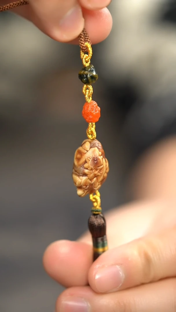 【闪购商品】玛瑙吊坠未镶嵌285号阿拉善地表原石玛瑙扇坠