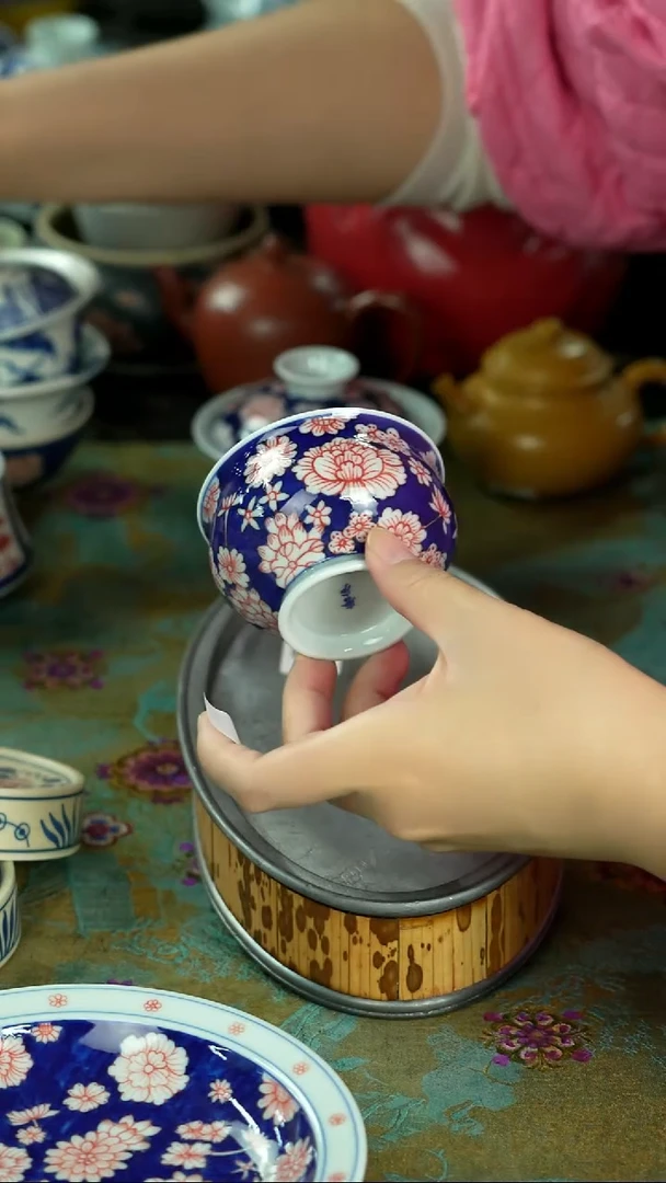 檀里村启动 炸茶具啦