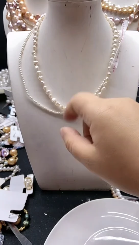 颈饰未镶嵌淡水珍珠1