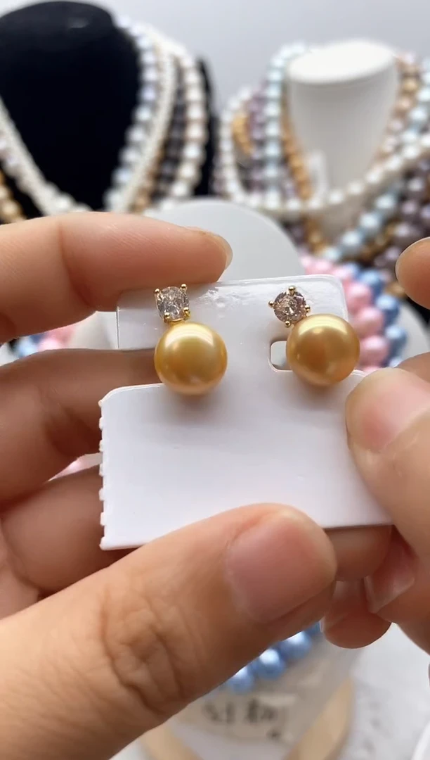 淡水珍珠钛钢颈饰16