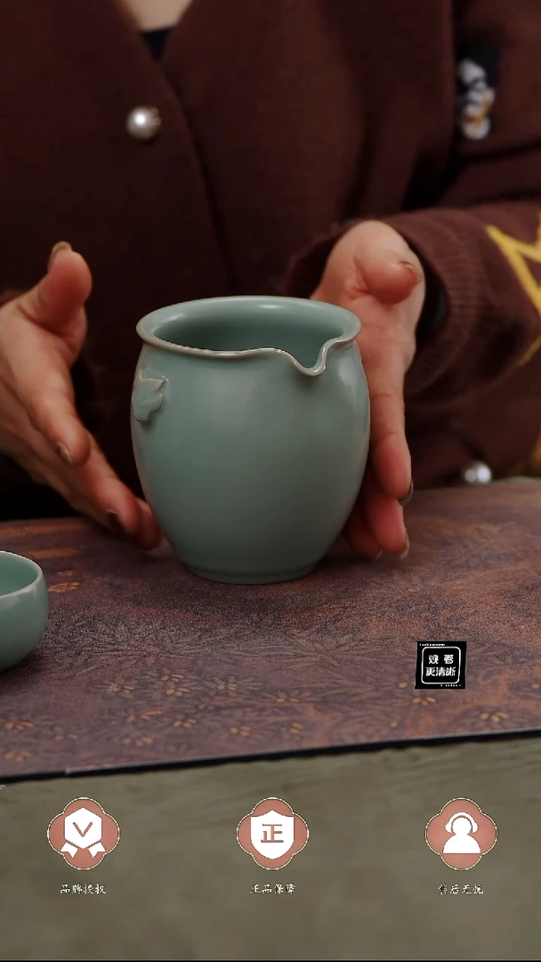 【闪购商品】杯国非遗大师王君子章款公道杯