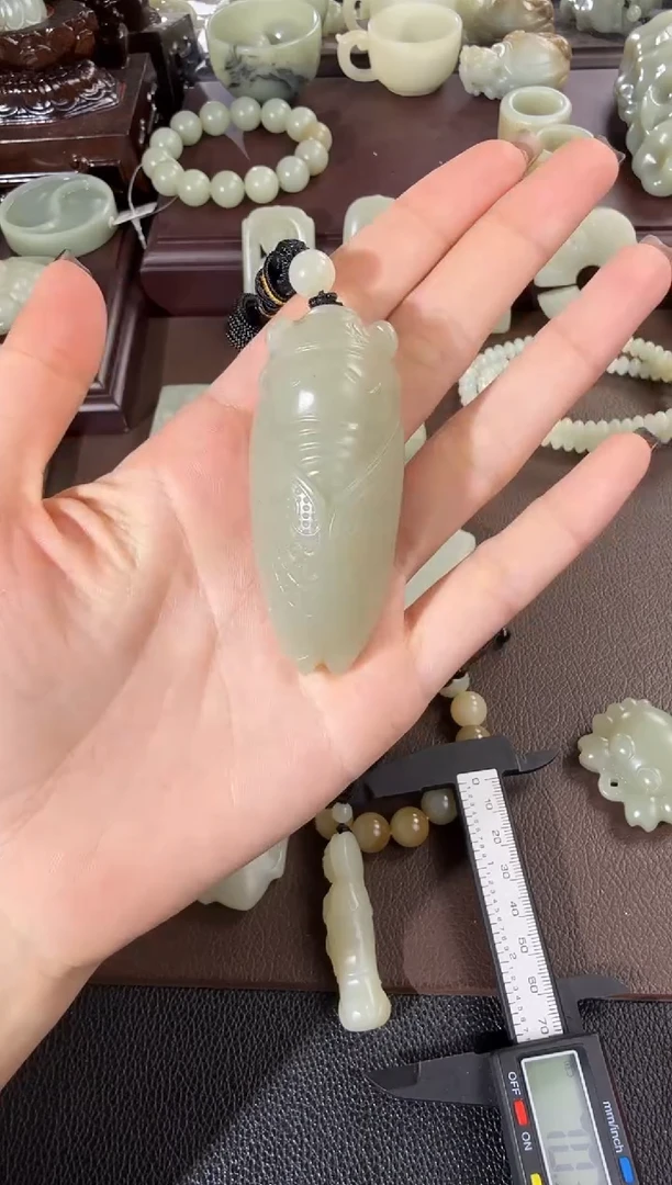 吊坠(不含链)未镶嵌和田玉9