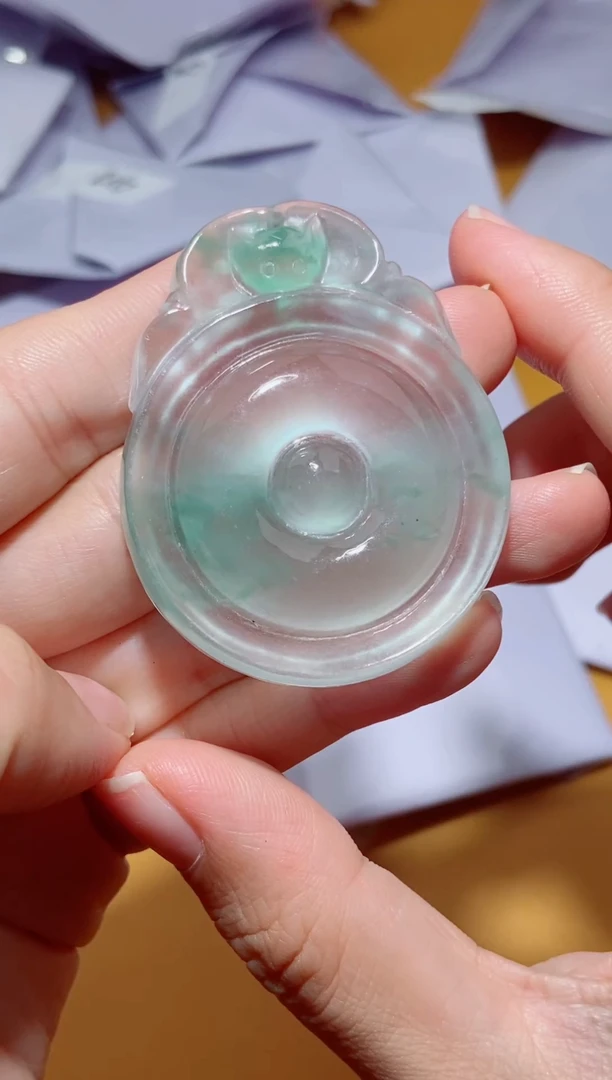 锦玺翡翠吊坠链接100000102