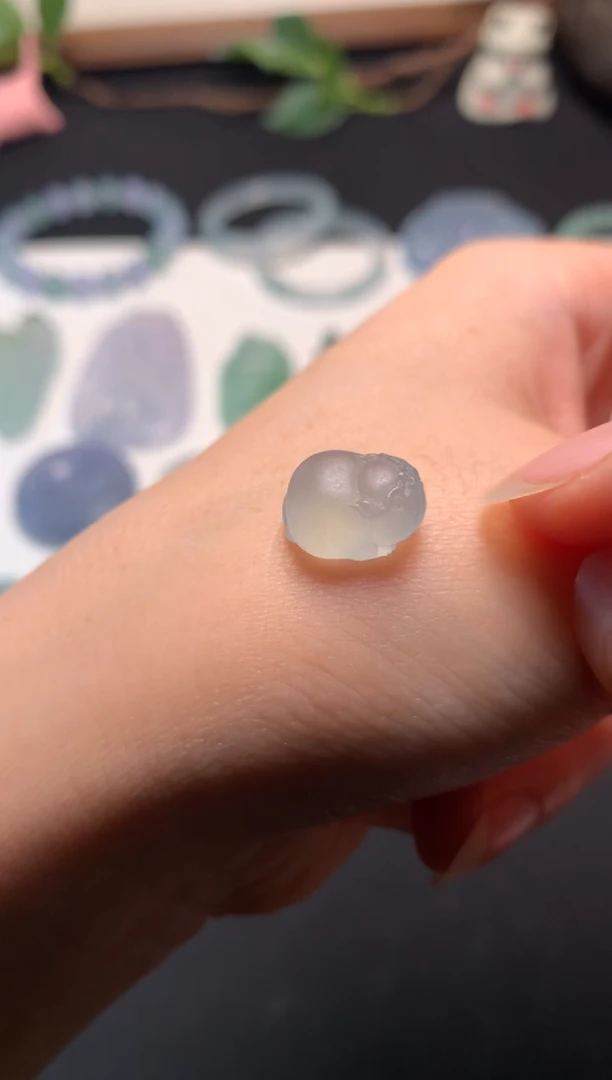 定制翡翠未镶嵌淡**摇0600063811