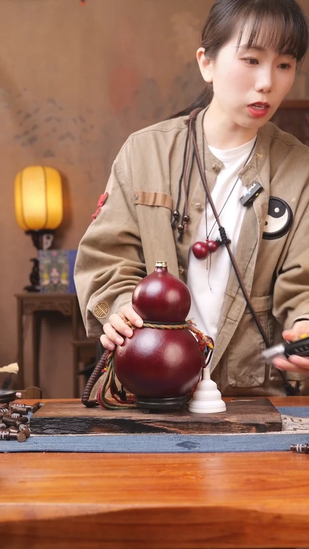 1551号链接精品大漆葫芦现货现发[一物一拍]