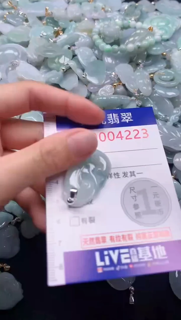 颈饰未镶嵌翡翠4223