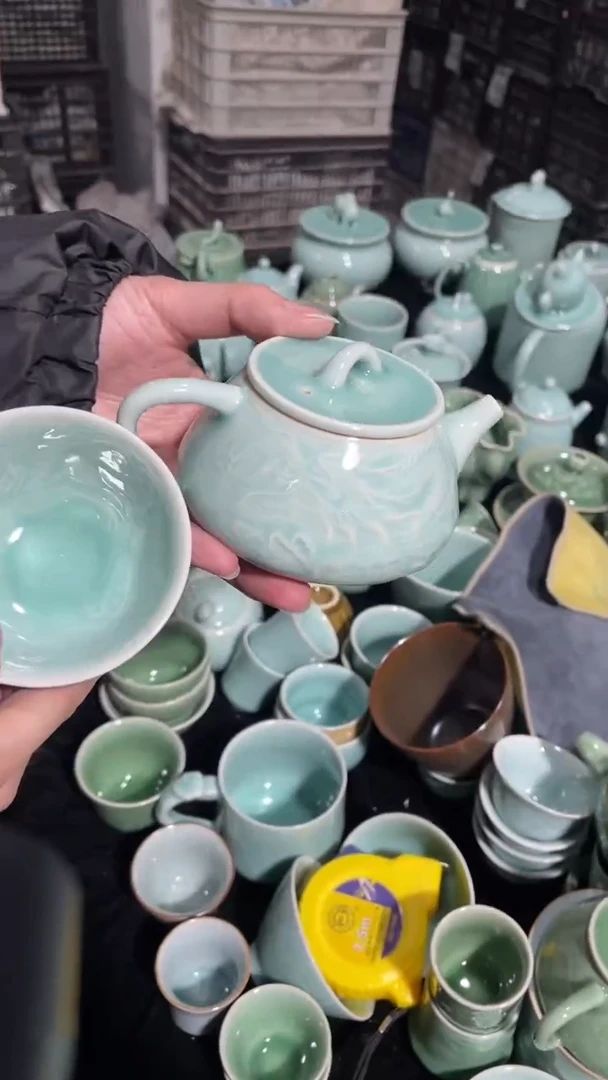 【闪购商品】1壶1杯 特价 福利  慧仙青瓷