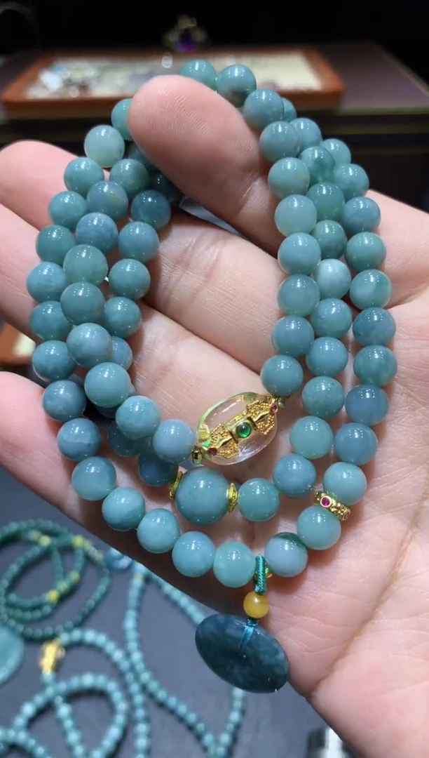 【闪购商品】翡翠颈饰未镶嵌T75【多样性发其一】