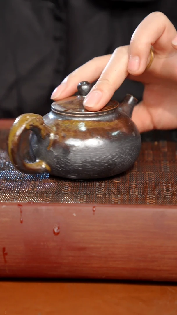 陶瓷奢瓷/瑞寅柴烧茶器（壶）1538