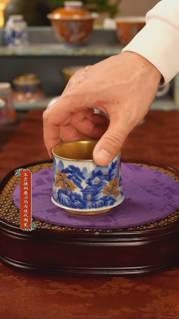 瓷片景德镇窑口茶器387
