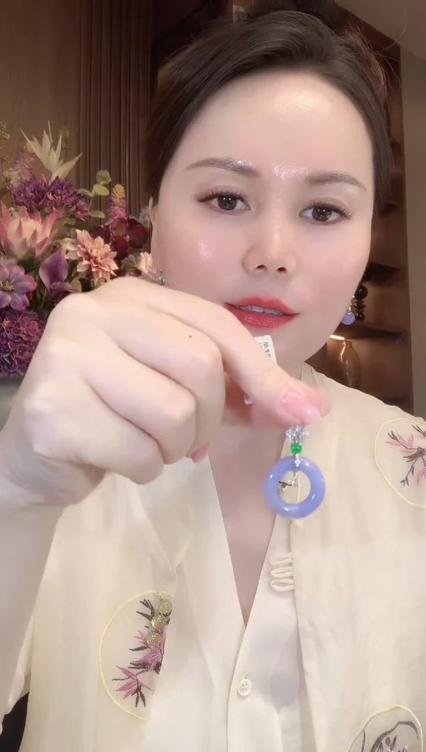 套链18K金镶嵌翡翠D24