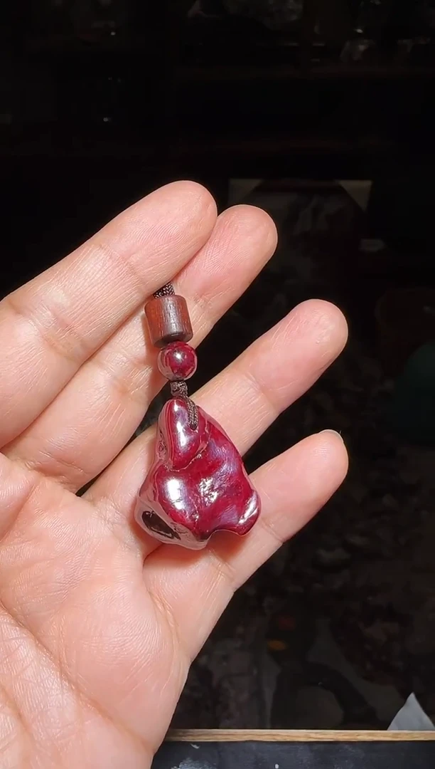 天然辰砂朱砂无根砂9