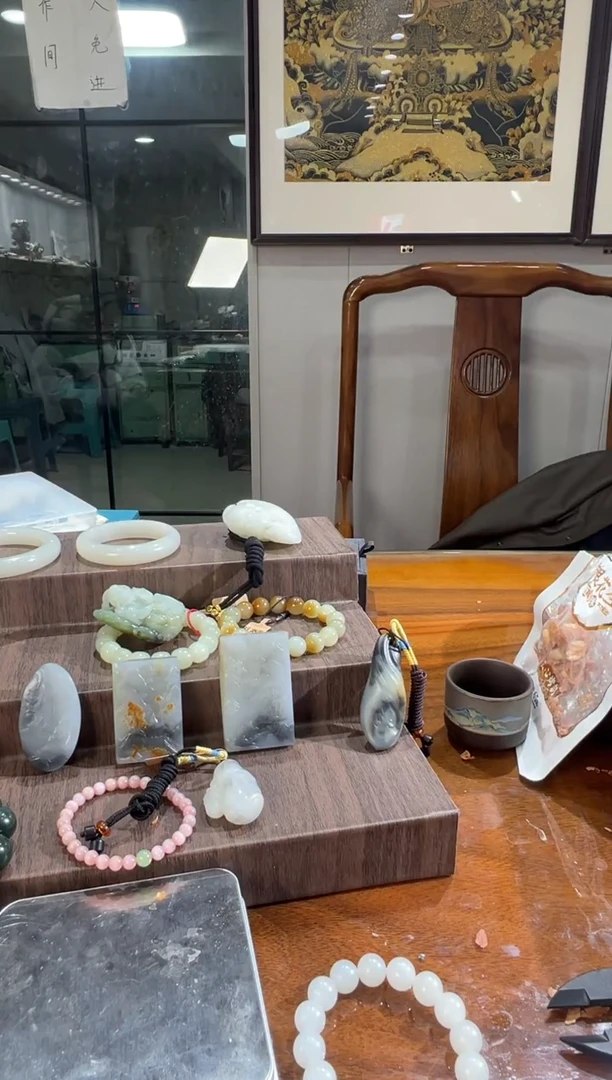 未镶嵌手链和田玉于田料