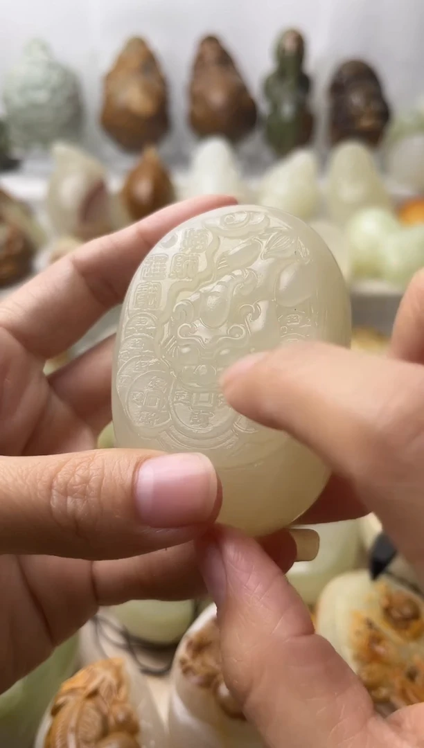 石材古青石棉纹正常不退换貔貅