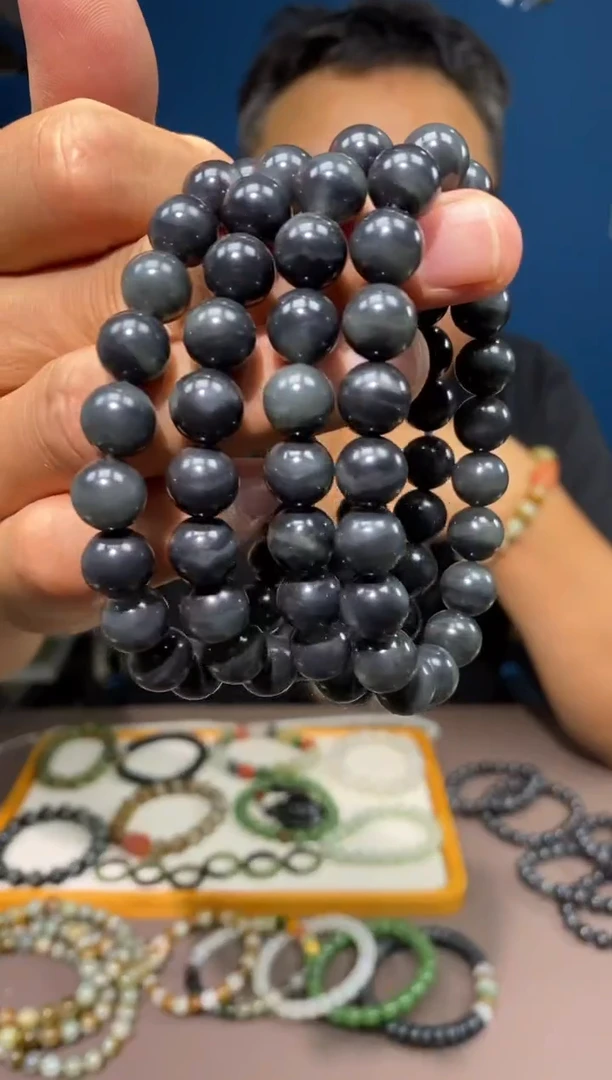 手链未镶嵌和田玉颜色多样性发货拍一发一