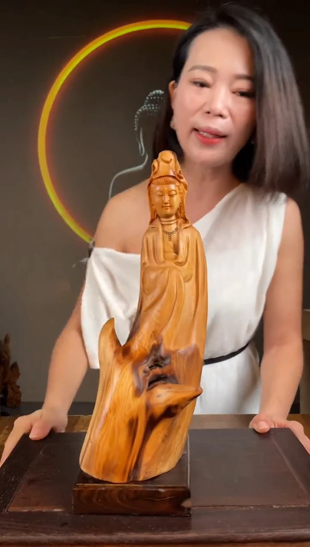 柏木（崖柏）手工摆件,先抢先得! 编号:26