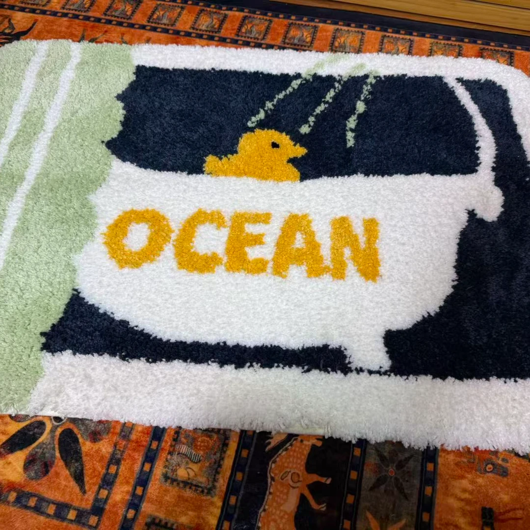 88-60*90客厅床边飘窗梳妆台阅读区地垫吸水卧室家用脚垫