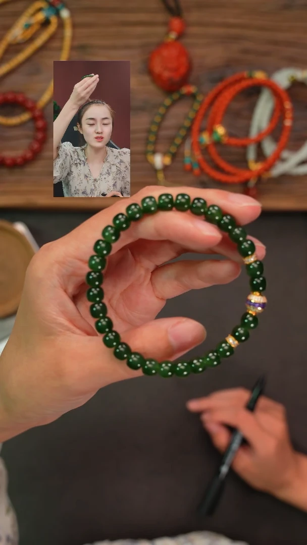 未镶嵌手串和田玉n****w遇见匠心品质回血