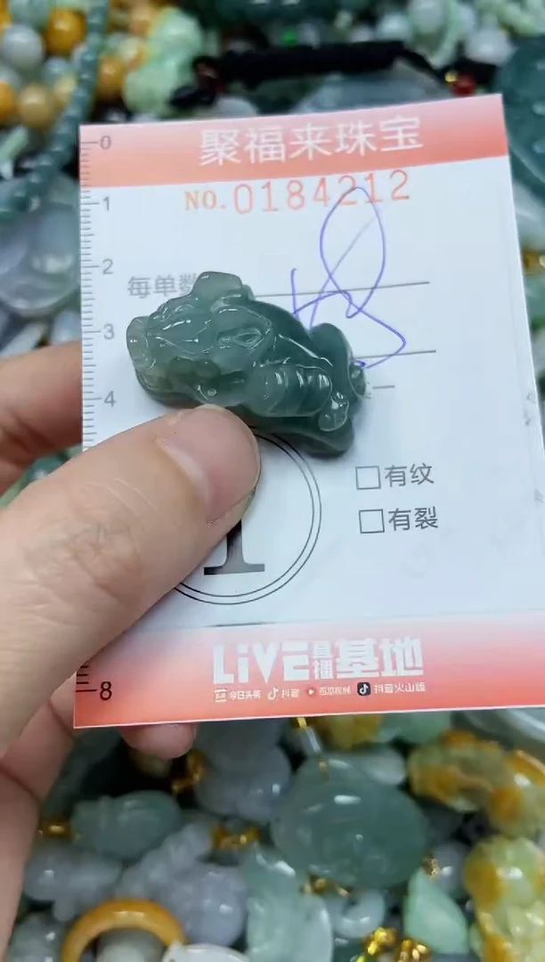 翡翠未镶嵌颈饰闪购0184212