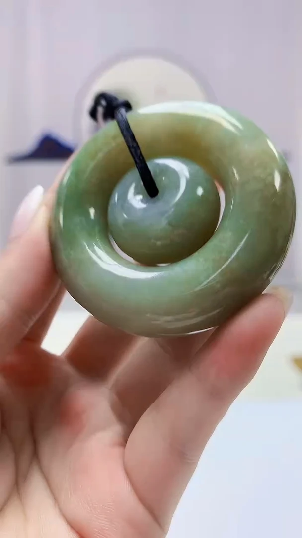 定制翡翠未镶嵌5145ms-毛货挂件126