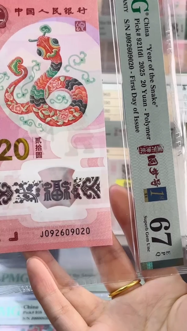 塑料蛇钞 67分 J092609020